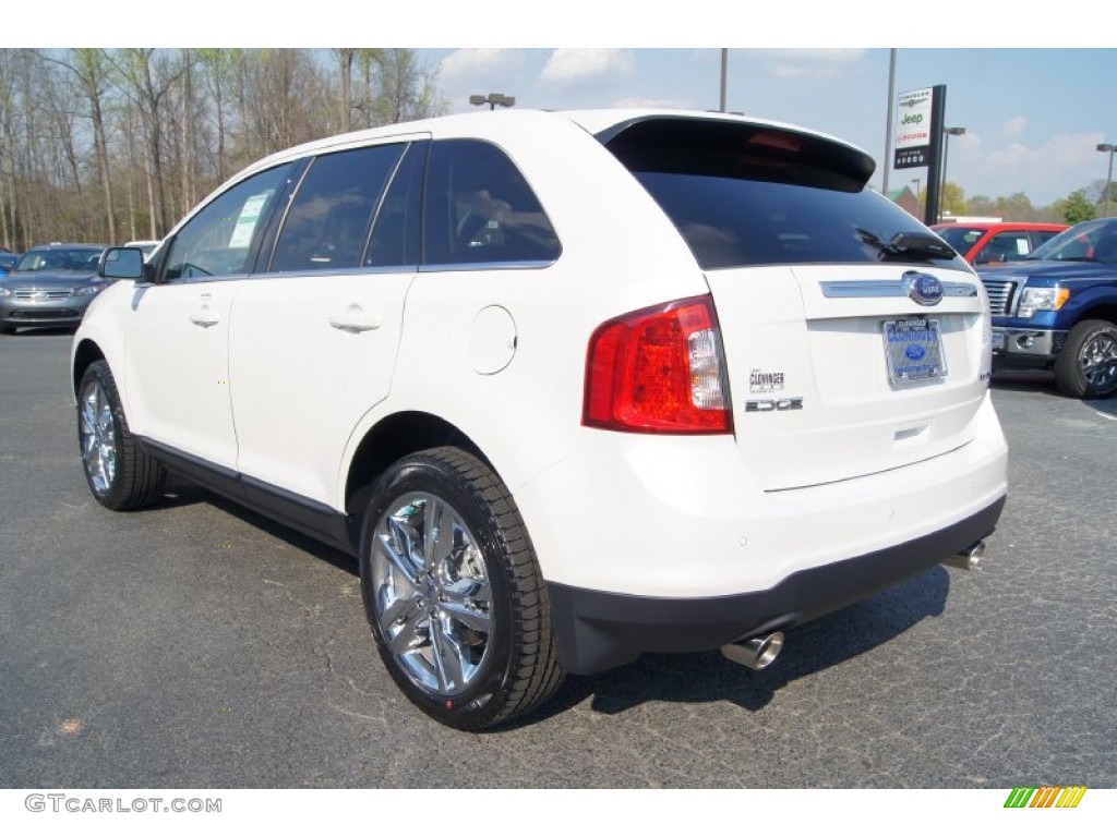 2012 Edge Limited AWD - White Platinum Metallic Tri-Coat / Charcoal Black photo #43