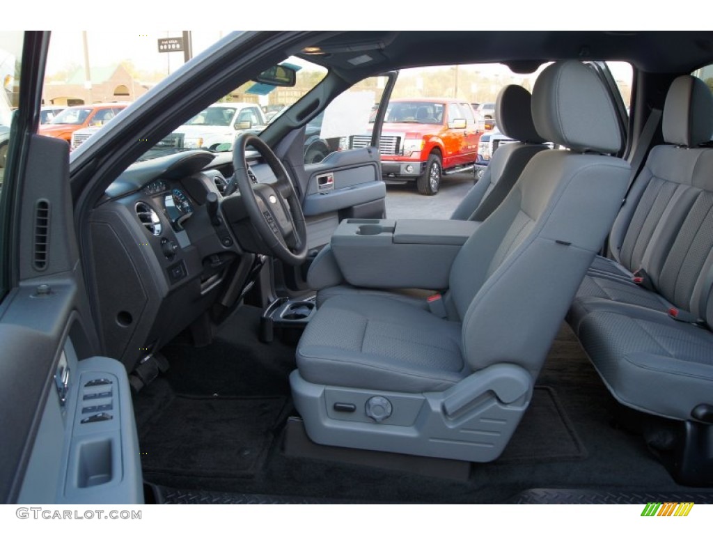 2011 F150 XLT SuperCab - Sterling Grey Metallic / Steel Gray photo #8