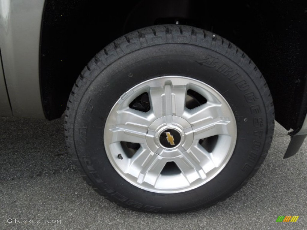 2012 Silverado 1500 LT Extended Cab 4x4 - Graystone Metallic / Ebony photo #24