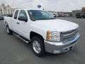 2012 Summit White Chevrolet Silverado 1500 LT Extended Cab 4x4  photo #1