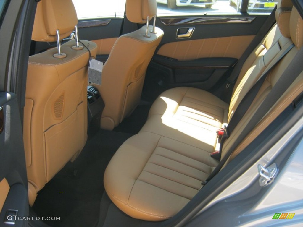 Natural Beige/Black Interior 2012 Mercedes-Benz E 350 4Matic Wagon Photo #62654820