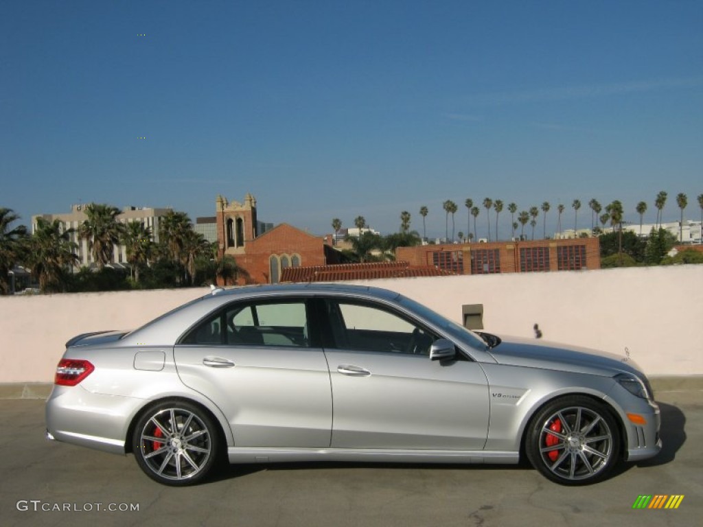 Iridium Silver Metallic 2012 Mercedes-Benz E 63 AMG Exterior Photo #62654865