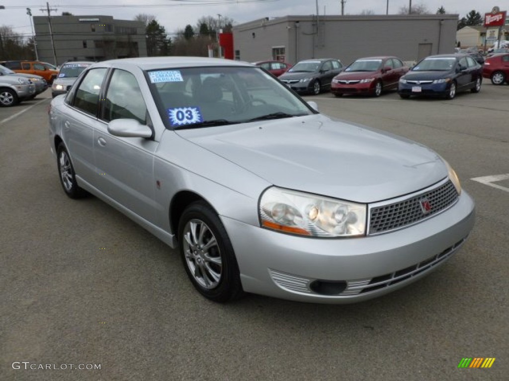 2003 L Series L200 Sedan - Bright Silver / Gray photo #1