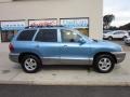 2004 Arctic Blue Hyundai Santa Fe LX 4WD  photo #7