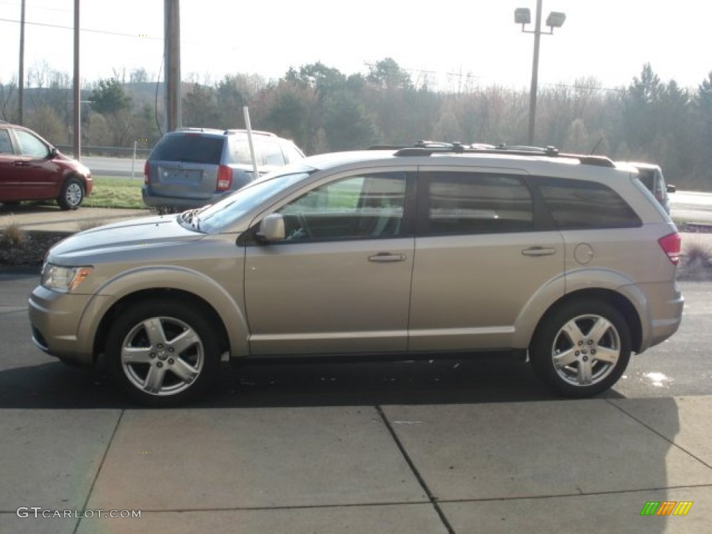 2009 Journey SXT AWD - Light Sandstone Metallic / Pastel Pebble Beige photo #5