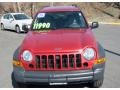 2006 Inferno Red Pearl Jeep Liberty Sport 4x4  photo #2