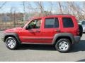 2006 Inferno Red Pearl Jeep Liberty Sport 4x4  photo #12