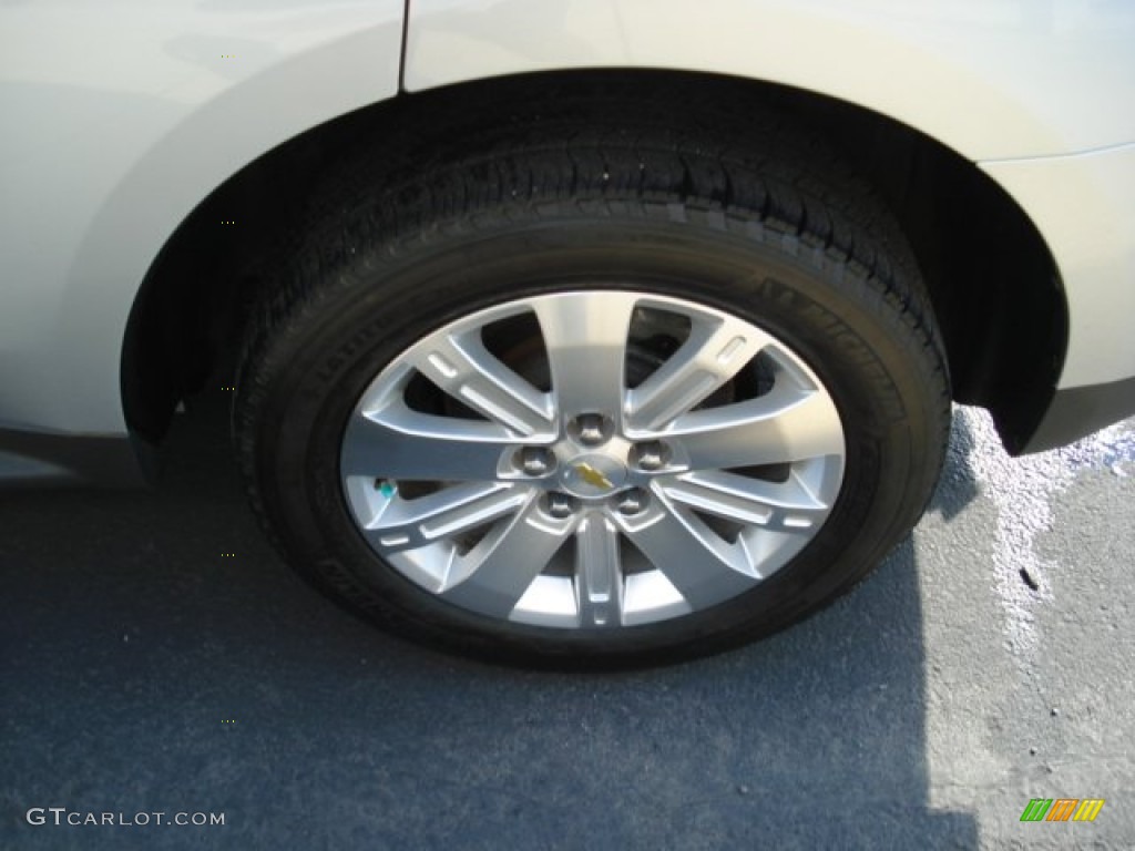 2010 Equinox LTZ AWD - Silver Ice Metallic / Jet Black photo #12