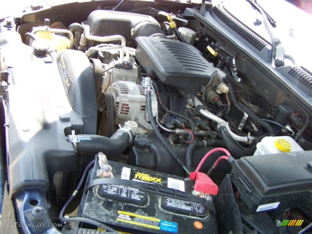 2007 Dodge Dakota SLT Quad Cab Engine Photos