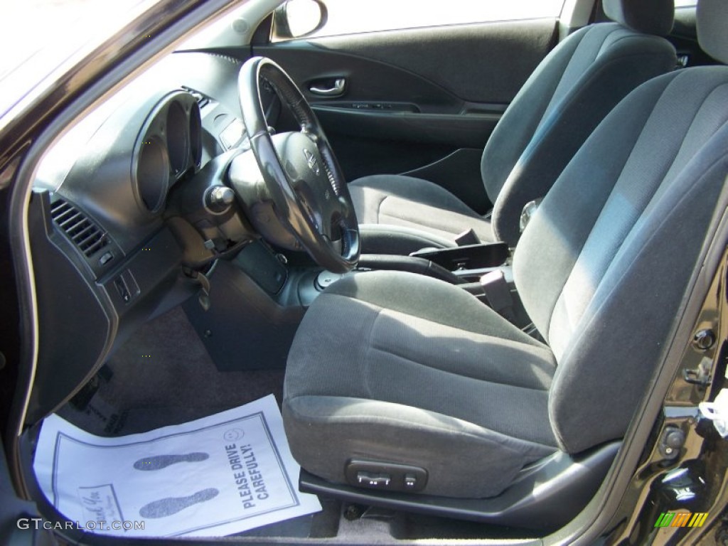 2002 Altima 3.5 SE - Super Black / Charcoal Black photo #3