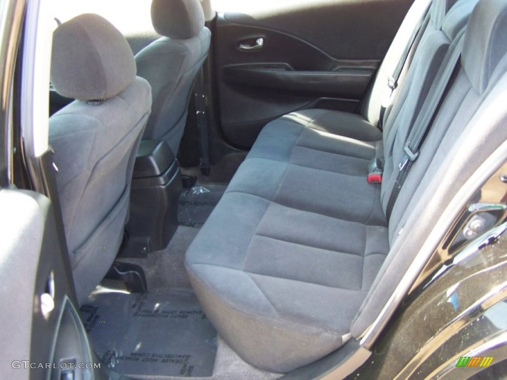 2002 Altima 3.5 SE - Super Black / Charcoal Black photo #5