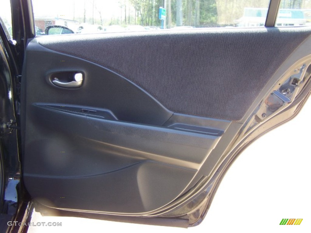 2002 Altima 3.5 SE - Super Black / Charcoal Black photo #30