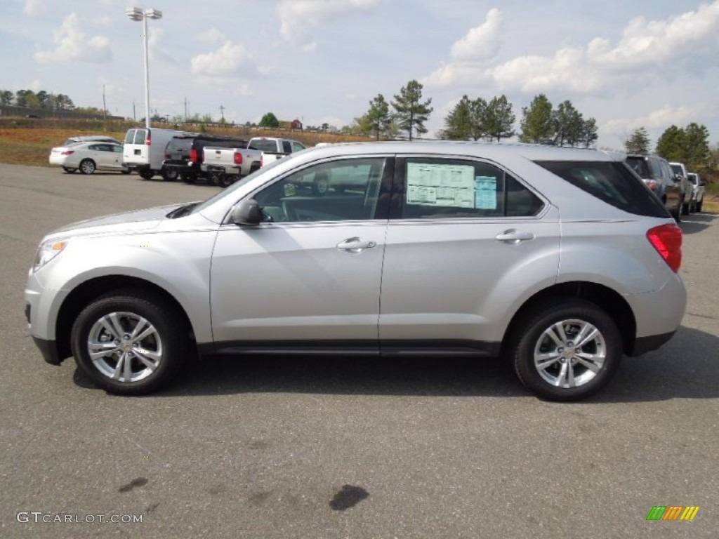 2012 Equinox LS - Silver Ice Metallic / Light Titanium/Jet Black photo #4