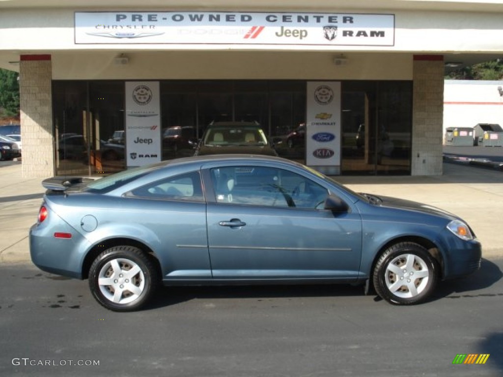 2005 Cobalt Coupe - Blue Granite Metallic / Gray photo #1