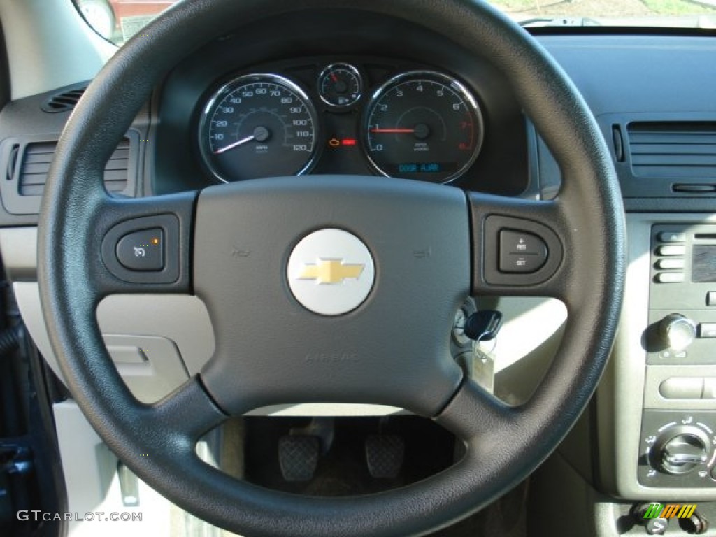 2005 Cobalt Coupe - Blue Granite Metallic / Gray photo #23