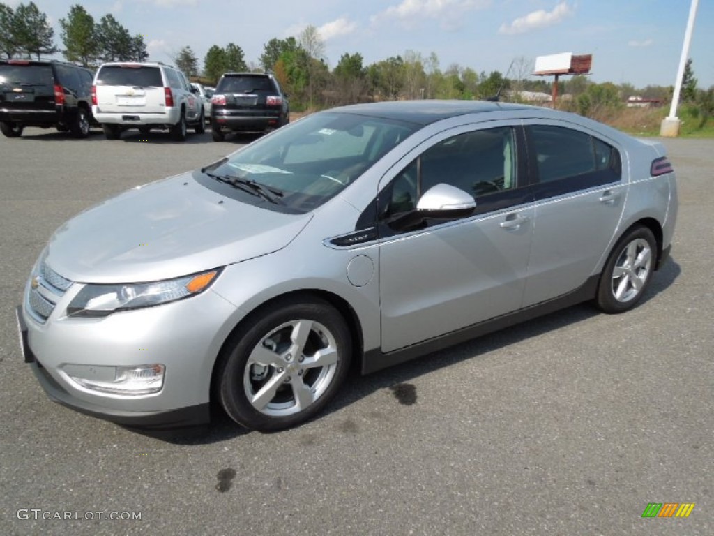 Silver Ice Metallic 2012 Chevrolet Volt Hatchback Exterior Photo #62658924