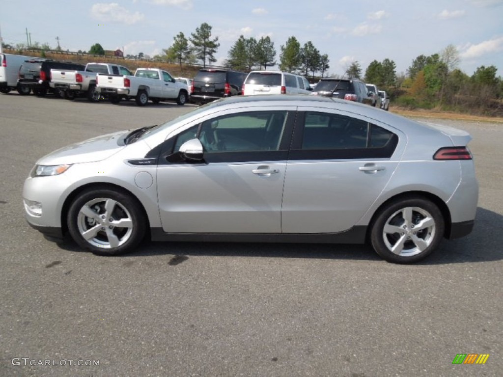Silver Ice Metallic 2012 Chevrolet Volt Hatchback Exterior Photo #62658942