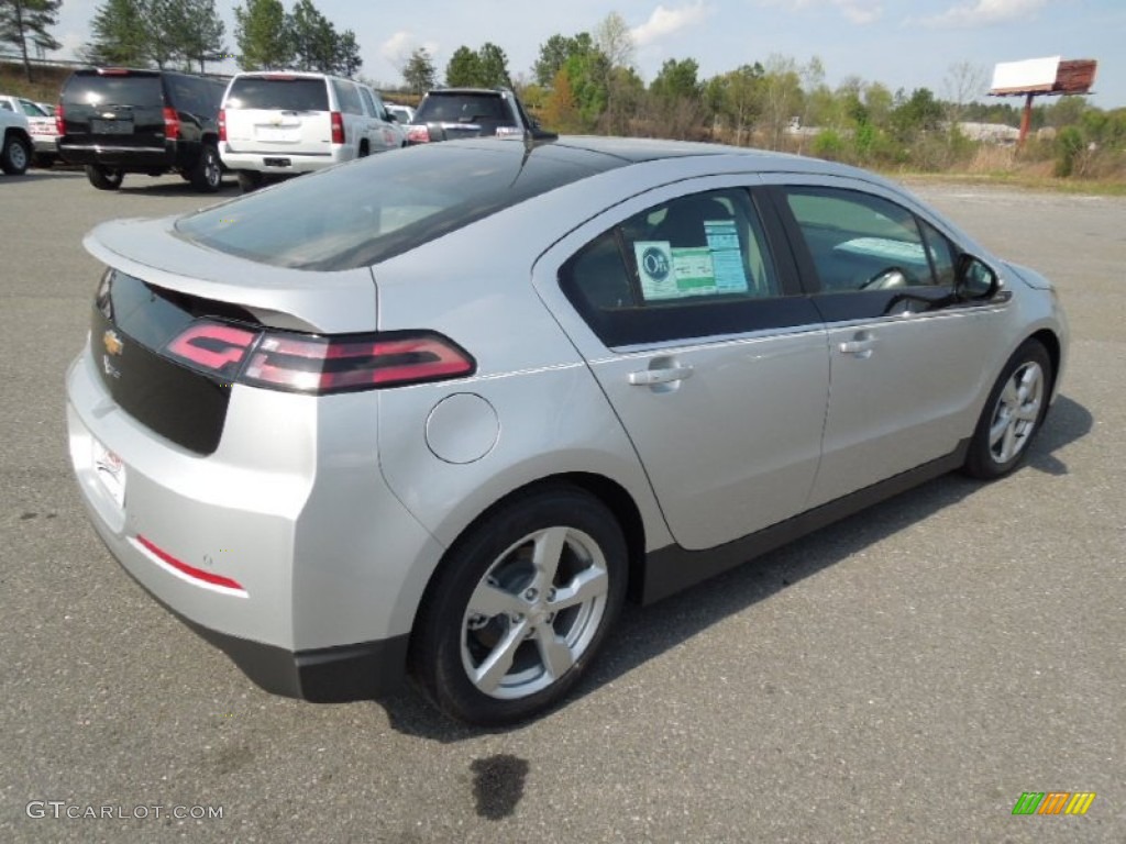 Silver Ice Metallic 2012 Chevrolet Volt Hatchback Exterior Photo #62658957