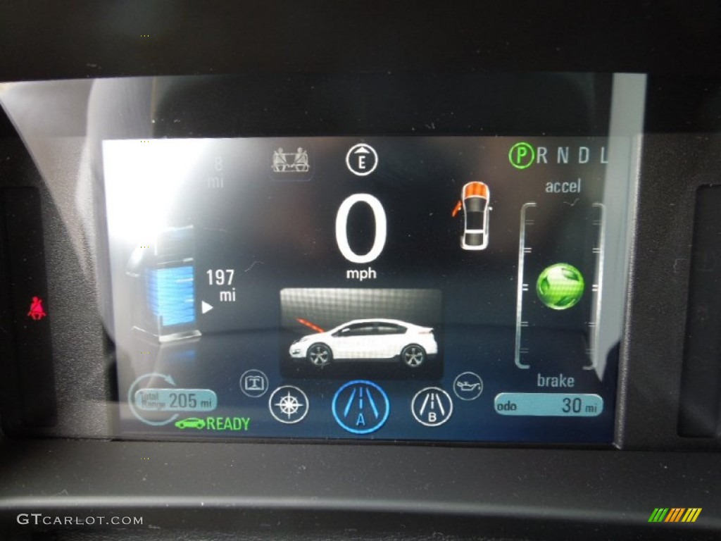 2012 Chevrolet Volt Hatchback Gauges Photo #62659017