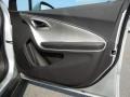 2012 Chevrolet Volt Jet Black/Ceramic White Accents Interior Door Panel Photo