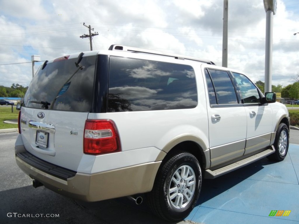 2011 Expedition EL XLT - Oxford White / Camel photo #5