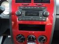 2008 Dodge Caliber Dark Slate Gray/Red Interior Audio System Photo