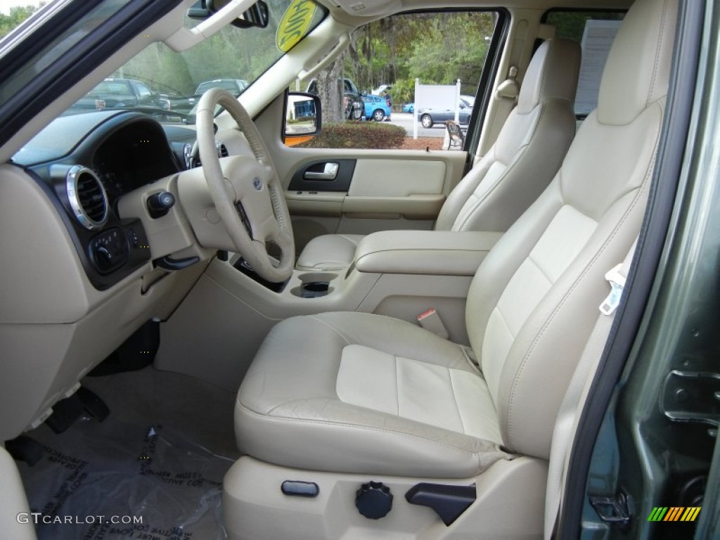 Medium Parchment Interior 2004 Ford Expedition Eddie Bauer Photo #62659902