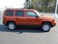 2012 Copperhead Orange Pearl Jeep Patriot Sport  photo #3