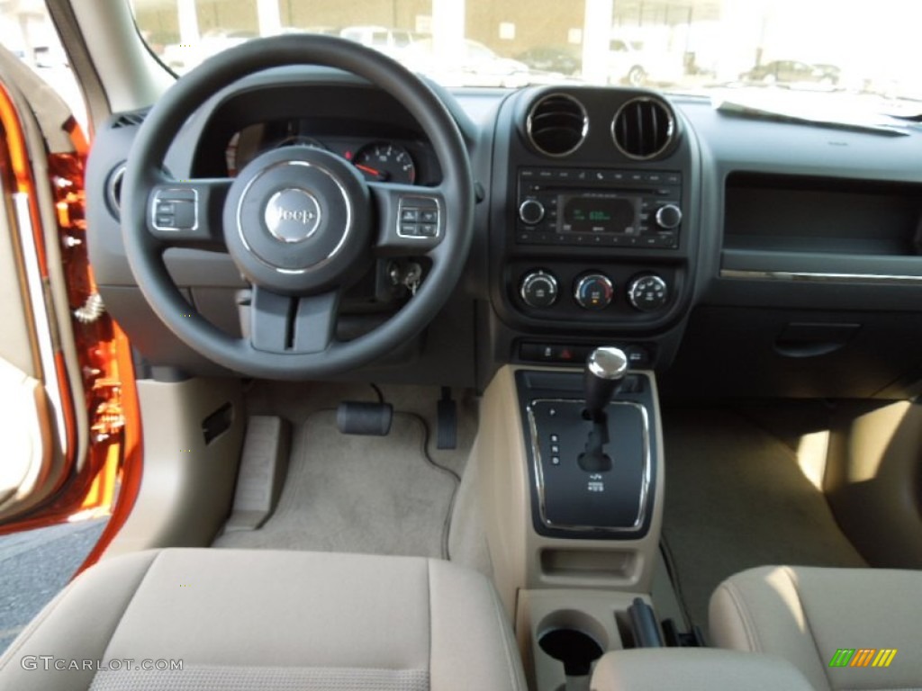 2012 Patriot Sport - Copperhead Orange Pearl / Dark Slate Gray/Light Pebble Beige photo #17