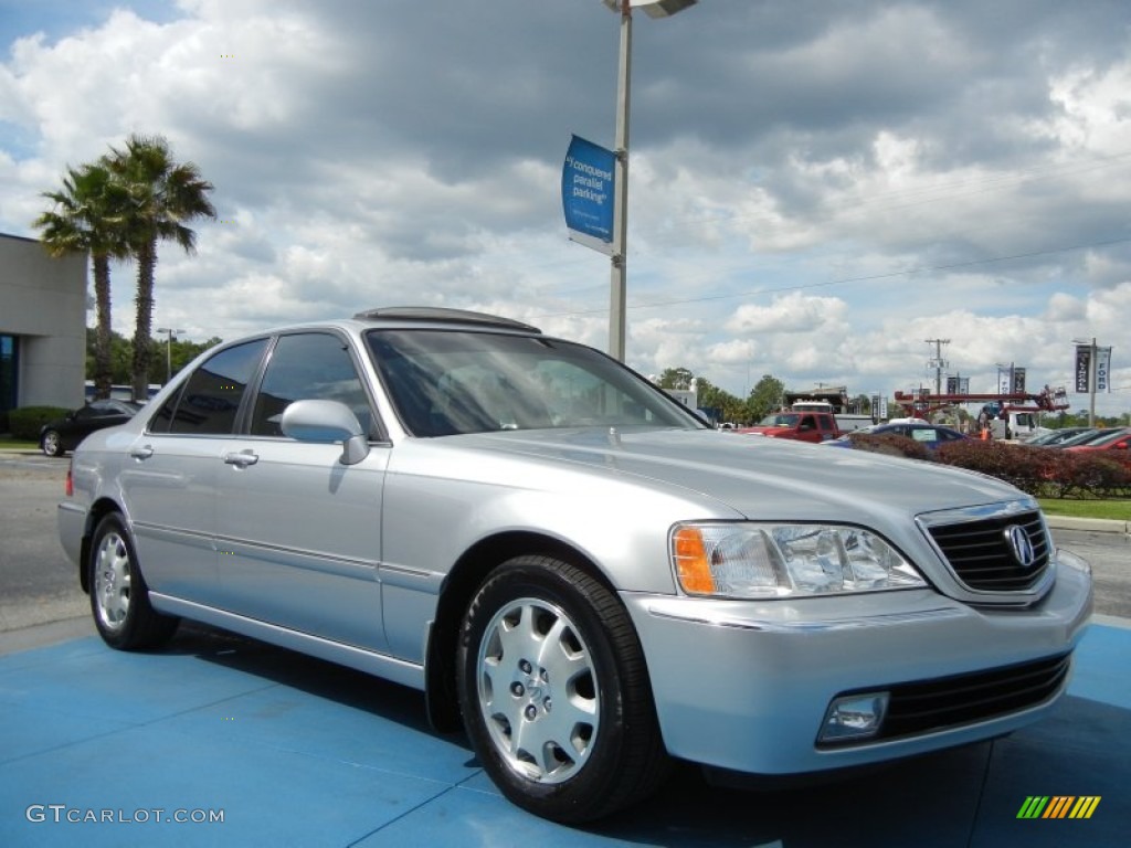 Satin Silver Metallic 2004 Acura RL 3.5 Exterior Photo #62660373