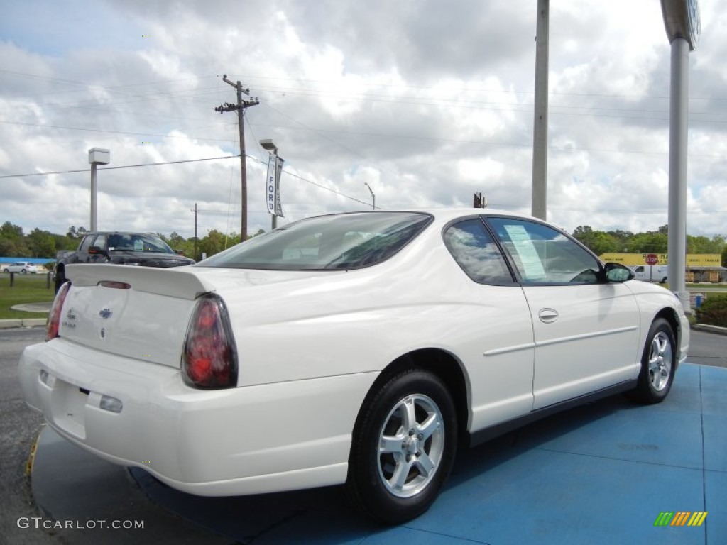 2003 Monte Carlo LS - White / Ebony Black photo #5