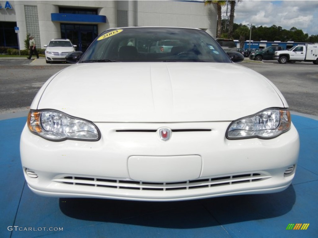 2003 Monte Carlo LS - White / Ebony Black photo #8