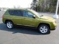 2012 Rescue Green Metallic Jeep Compass Sport 4x4  photo #3