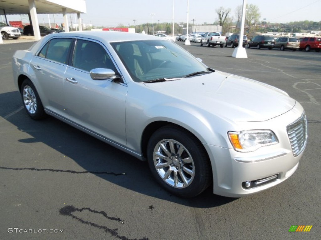 2012 300 Limited - Bright Silver Metallic / Black photo #2