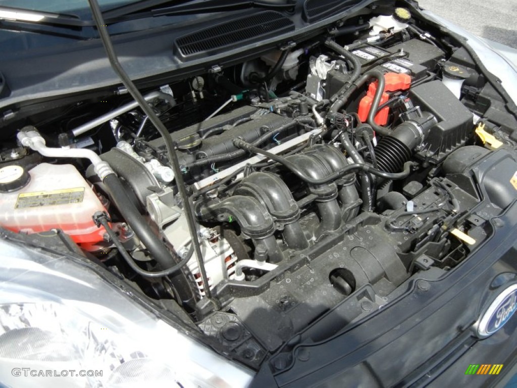 2012 Ford Fiesta S Hatchback 1.6 Liter DOHC 16-Valve Ti-VCT Duratec 4 Cylinder Engine Photo #62661384