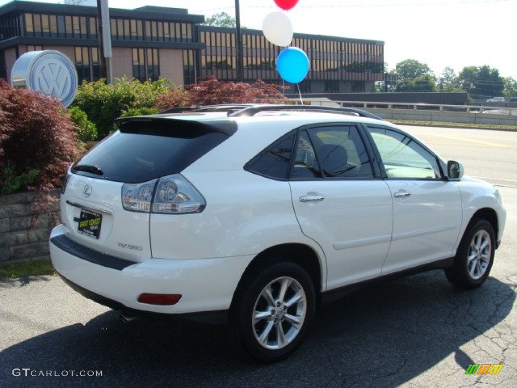 2008 RX 350 AWD - Crystal White / Ivory photo #3