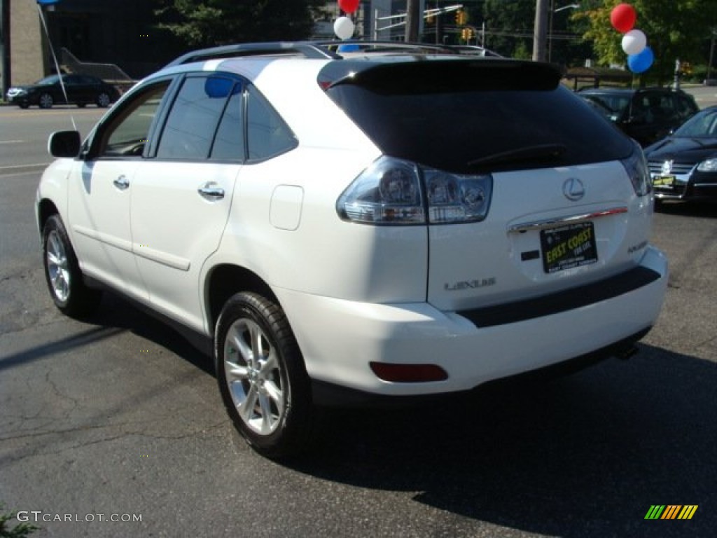 2008 RX 350 AWD - Crystal White / Ivory photo #5