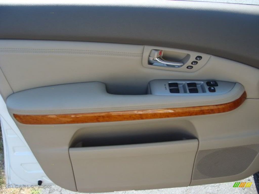 2008 RX 350 AWD - Crystal White / Ivory photo #6