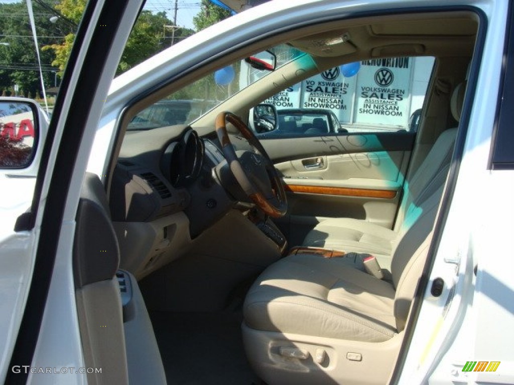 2008 RX 350 AWD - Crystal White / Ivory photo #7