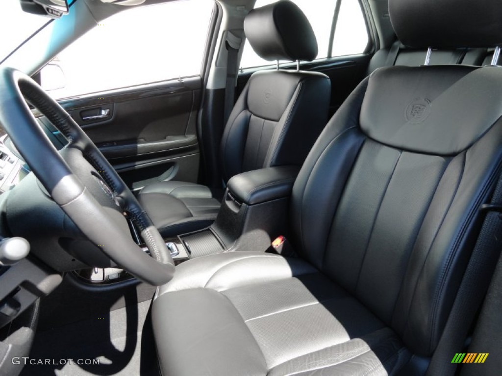 Ebony Interior 2011 Cadillac DTS Luxury Photo #62662080