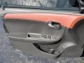 Ebony/Brick 2009 Chevrolet Malibu LTZ Sedan Door Panel