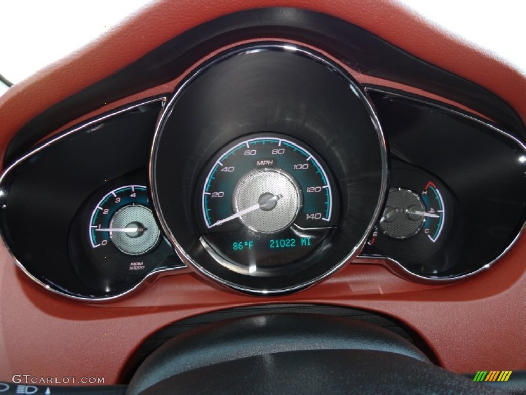 2009 Chevrolet Malibu LTZ Sedan Gauges Photo #62662302