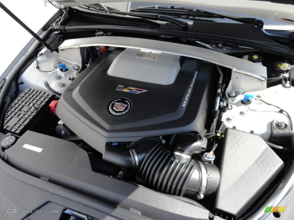 2012 Cadillac CTS -V Coupe 6.2 Liter Eaton Supercharged OHV 16-Valve V8 Engine Photo #62662551