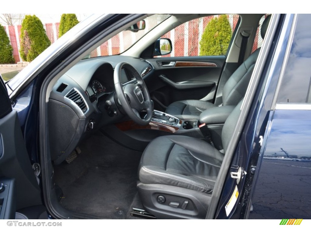 2009 Q5 3.2 Premium quattro - Deep Sea Blue Pearl Effect / Black photo #10