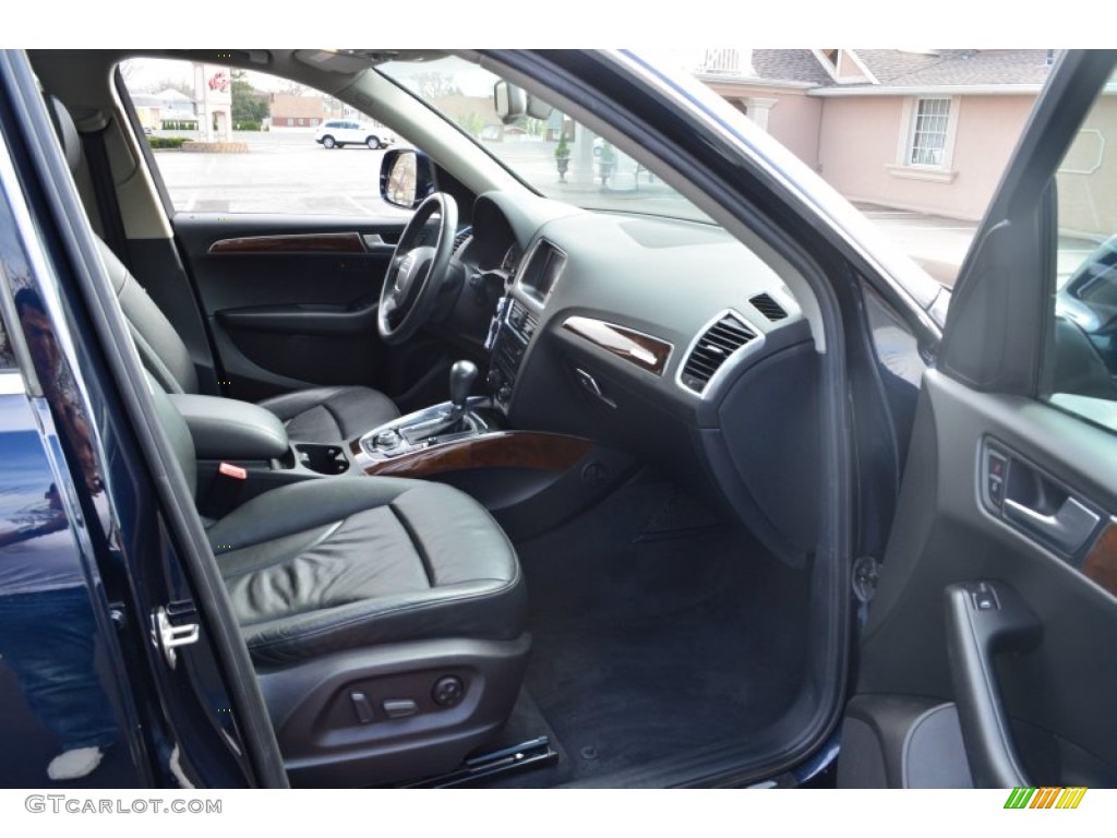 2009 Q5 3.2 Premium quattro - Deep Sea Blue Pearl Effect / Black photo #11