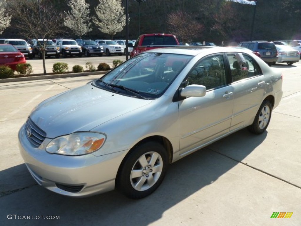 2003 Corolla LE - Lunar Mist Metallic / Light Gray photo #7