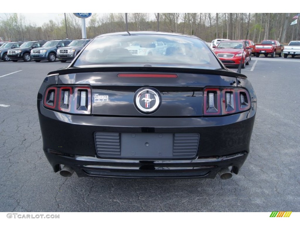 Black 2013 Ford Mustang V6 Premium Coupe Exterior Photo #62664728