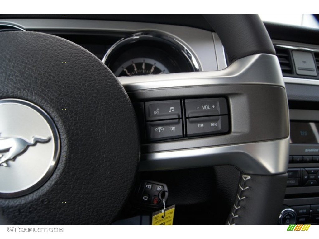 2013 Ford Mustang V6 Premium Coupe Controls Photo #62664893