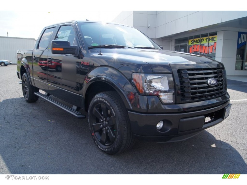 Tuxedo Black Metallic 2012 Ford F150 FX2 SuperCrew Exterior Photo #62664995