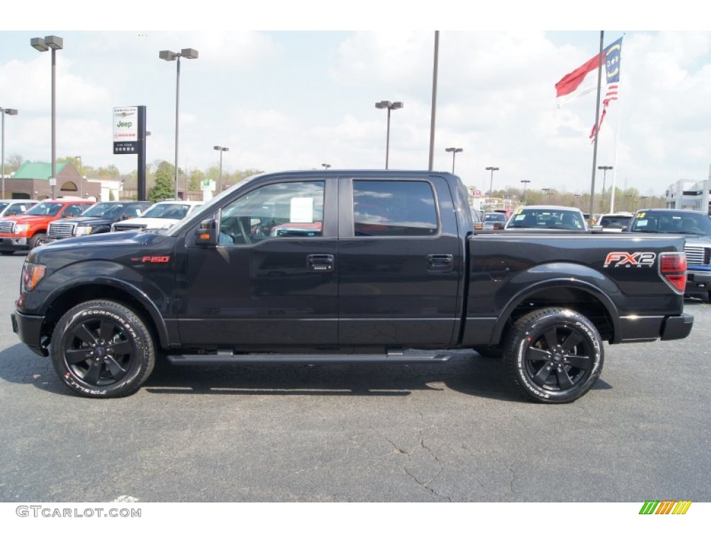 Tuxedo Black Metallic 2012 Ford F150 FX2 SuperCrew Exterior Photo #62665025